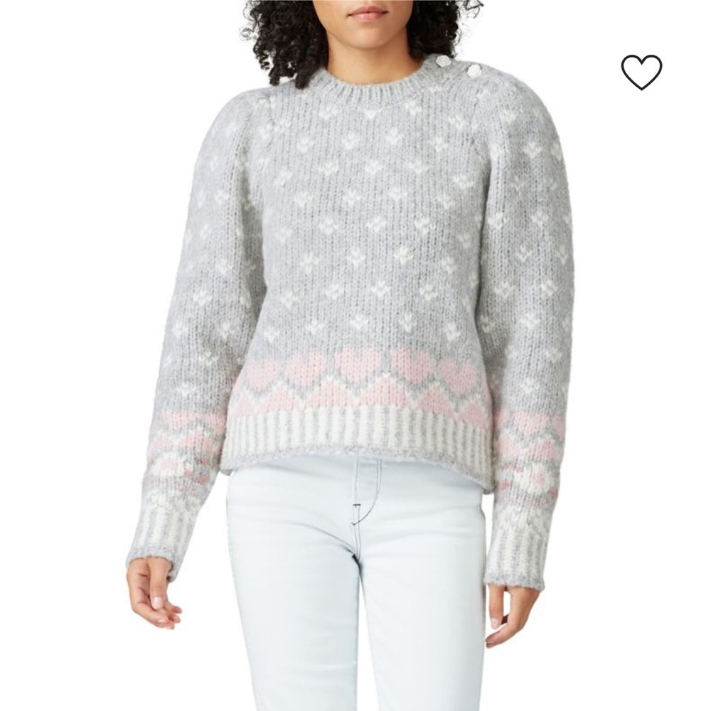 LoveShackFancy Rosie Alpaca Crewneck Sweater